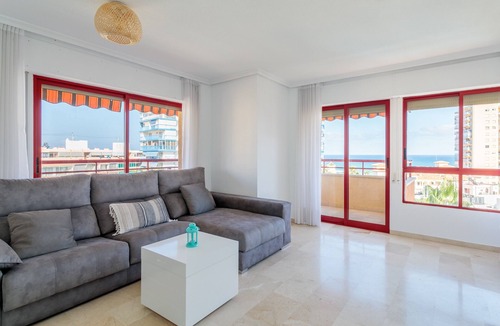 Coveta Fuma Apartment | Apartment 'Torre Mar Muchavista' with Sea View, Shared Pool and Wi-Fi
