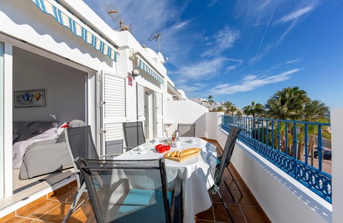 La Parata Apartment | Apartment 'Zahories Córner Mojácar sea views' with Shared Pool, Terrace & Wi-Fi