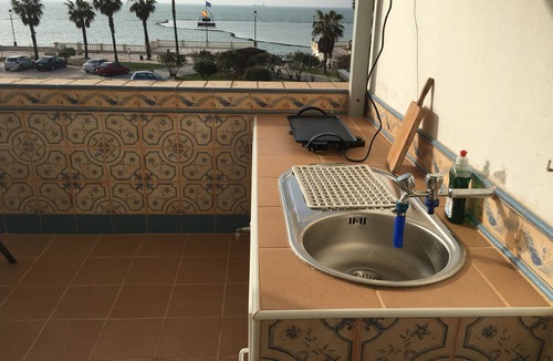Chipiona Apartment | ATTIC Looking at the Atlantic Ocean at the Frontline