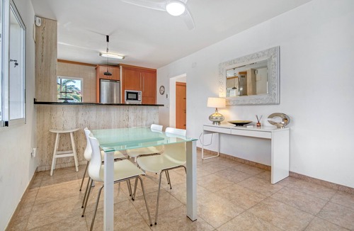 Les Deveses Villa | Beachfront Villa - Riu Cudei with Private Pool, A/C and Wi-Fi