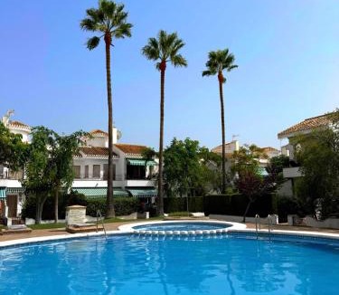 Pueblo Latino House | CALA LOMBRIZ SUITES villa & pool near Torrevieja & Orihuela Costa 450m from beach