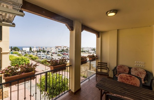 Nerja City Centre Apartment | Carabeo 2000 1.3: Excellent location, Sea view & terraces, Lift, fully equipped.