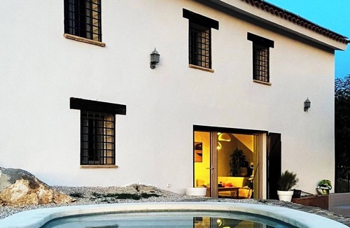 La Bermeja Cottage | Casa Romeriko with incredible mountain views. Private pool, barbecue and fireplace.