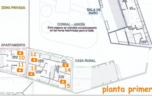 Malpartida de Plasencia Cottage | Casa Rural del Corral y Apartamentos for 2 people