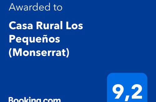 Montserrat House | Casa Rural Los Pequeños (Monserrat)