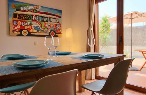 La Oliva House | Casa Silencio, Villa with terrace, garden and large pool area