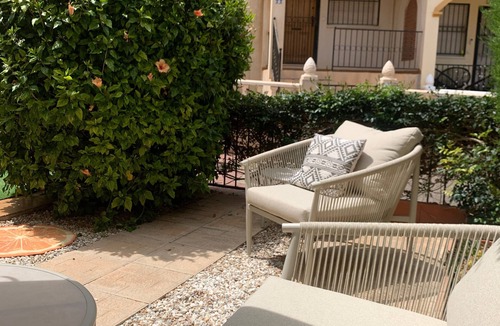 Playa Flamenca House | Charming year-round villa featuring a private solarium and an adjacent pool. Perfect for pet owners