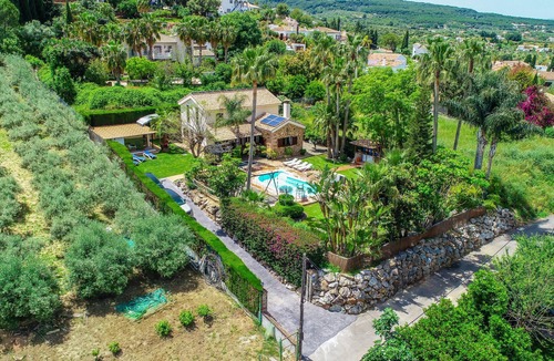 Alhaurin el Grande Villa | Cubo's Villa Llanos de la Plata/Heated pool/sauna/fiber optic internet wifi/BBQ/electric car charger