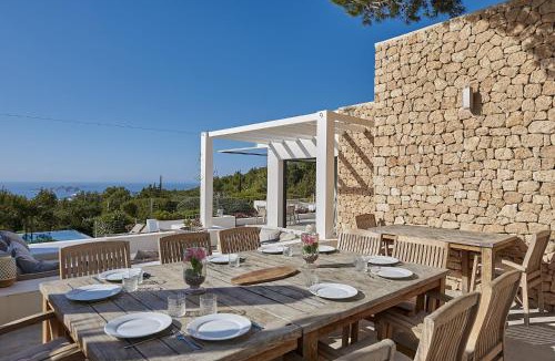 Sant Josep de sa Talaia Villa | Deluxe Ibizan Retreat Stunning Sea Views Can Juana 6 Bedroom