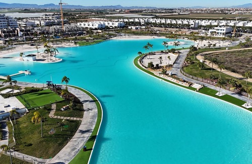 Torre-Pacheco Villa | Designer Villa with Heated Pool on Santa Rosalia Lake Resort