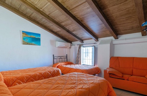 Cuevas de San Marcos House | Enjoy a unique view of the countryside in this inviting vacation home with pool.