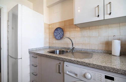 Chipiona Apartment | Holiday Apartment "Doña Amparo Chipiona Playa De Regla" with Sea View & Shared Pool