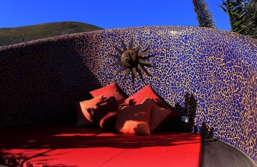 La Asomada House | Holiday home, barbecue, garden and terrace, sea view