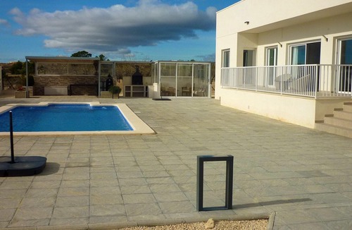Abanilla Villa | Homerez - Big villa for 10 ppl. with shared pool, garden and terrace at Abanilla