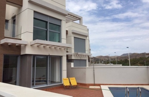 Puerto de Mazarron House | House with terrace and pool, near the beach and harbor