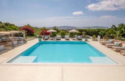 Sant Josep de sa Talaia Villa | Impressive Ibiza Villa El Zafiro 6 Bedrooms Private Gym & Views