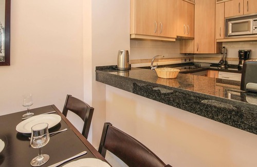 El Faro Apartment | In a spacious resort in Mijas Costa you will find this beautiful apartment with balcony and a small