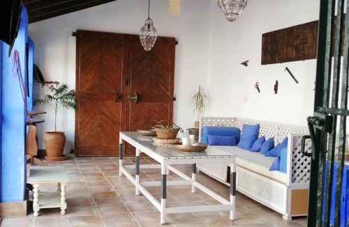 La Campana House | In the province of Seville, well decorated Andalusian villa with large terrace overlooking the mountains &