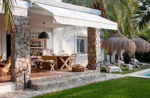 Algoda House | La Casa del Zurdo, bonita casa redecorada con piscina, en un jardín de palmeras