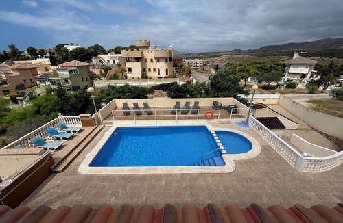 Los Puertos Villa | Large 4 bedroom detached villa private pool in walled garden. 5 minute to Sea.