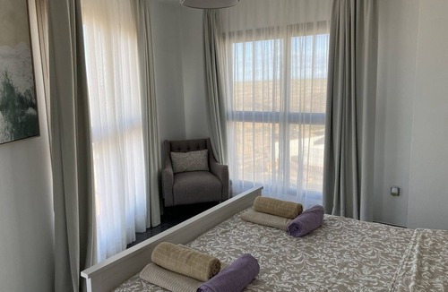 Los Lagos Apartment | Luxury 2 bed Penthouse Apartment on El Cotillo beach stunning views. Marfolin 18