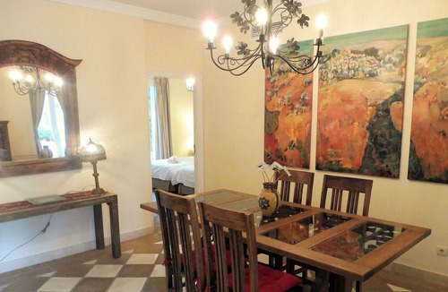 Bahia de Casares Apartment | luxury frontline beach ground floor apartment with seaviews, internet, 4 pools