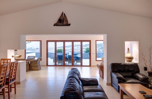 Puerto del Carmen Villa | Luxury Sea Front Villa With Private Heated Swimming Pool And Sea Views