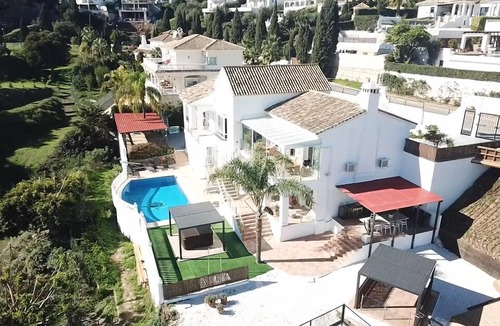 Mijas Villa | Magnificent 6 bedroom villa with paddle tennis court, Mijas Golf