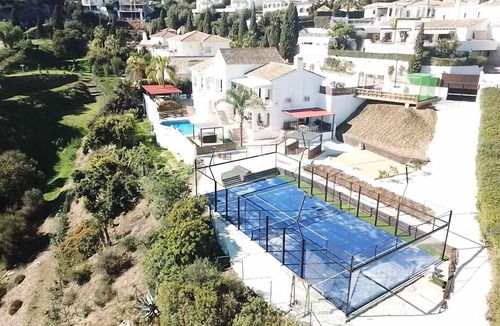 Mijas Villa | Magnificent 6 bedroom villa with paddle tennis court, Mijas Golf