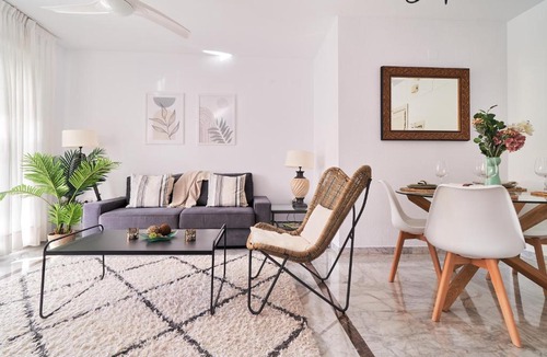 Puerto Banus Apartment | MARBELLA BANUS SUITES - Banús - Premium 2BR - 2BA - Outdoor Balcony - Pool - Opposite ME Marbella Hotel - Walk to Beach - Near Puerto Banús Marina & El Corte Ing Luxury Shopping - Ideal for Families - Quiet Community