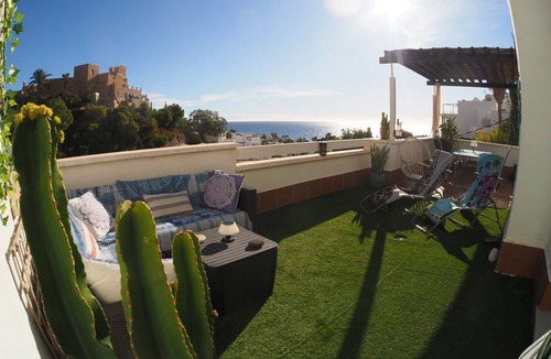 La Parata Apartment | Mirador del Mar · Mojácar Beach · Large terrace with sea and mountain views