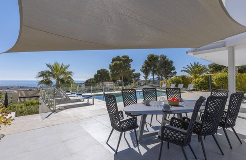 La Sabatera Villa | Modern and romantic villa with private pool in Moraira, Costa Blanca, Spain for 8 persons