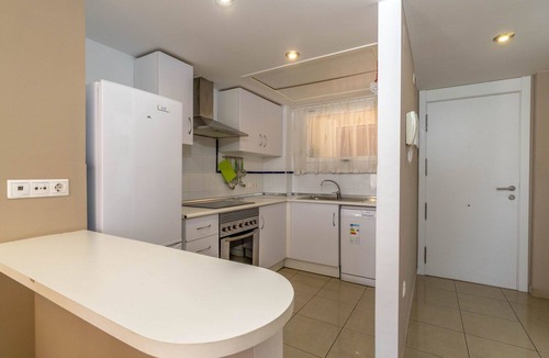 Flamenca Beach Apartment | Nice apartment for 4 guests with A/C, pool, WIFI, TV, terrace and pets allowed