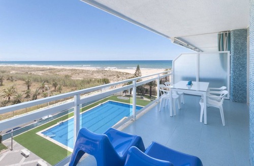 Playa de Gandia Apartment | Ocean view condo located steps from the beach. 2 bedrooms/2 bathrooms - Only families