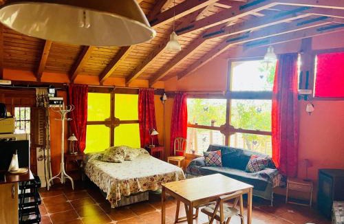 Pradosegar Apartment | Relajante Cabaña Luminosa en la Naturaleza