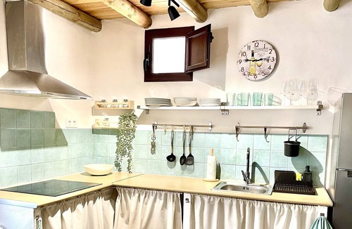 Alajar Apartment | Romantic house "El Tilo" in a beautiful and quiet village