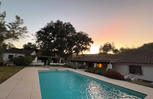 Jimena de la Frontera Villa | Rural Luxury 2-Bedroom Farmhouse. Private pool with panoramic view, natural park biosphere r