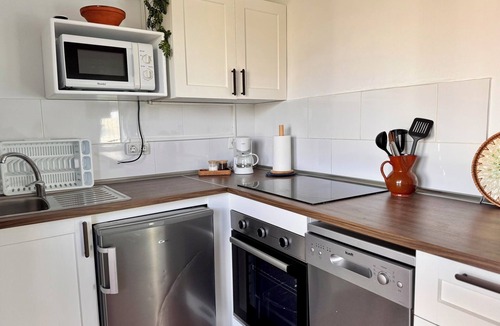 Velez-Malaga Apartment | Spacious studio with private terrace and panoramic views at Casa Bambú