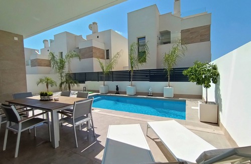 Los Montesinos House | Spacious Vacation Home "Luxurious" with Heated Pool