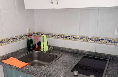 Sector M - Malvasia Apartment | Studio '100m from the Beach' with Communal Pool, Private Terrace