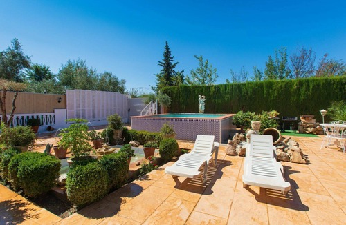 Niguelas House | Stunning private villa for 6 people with private pool, A/C, WIFI, TV and patio