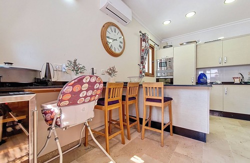 Diputacion de Rincon de San Gines Villa | Stylish 4-Bedroom Villa with Private Pool, Resort & Mountain Views + Games Room