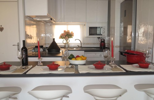 Mojacar Apartment | TOP PENTHOUSE *: Luxury, Terrace 360 ° view, Sea, Mountains, Golf, Free Wifi, BBQ!