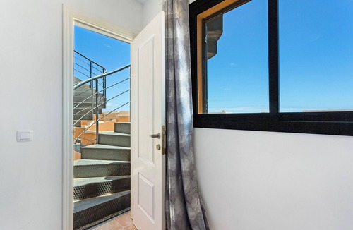 Caleta de Fuste House | Vacation Home 'Casa Miramar' with Sea View, Shared Pool and Private Terrace