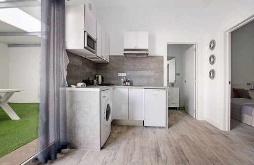 Antigua Apartment | Vacation Home "La Corte A2" with Mountain View, Private Terrace & Wi-Fi