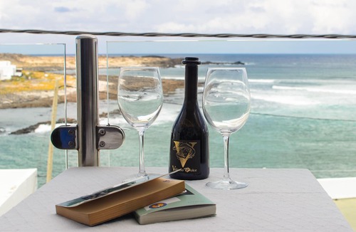 Caleta de Caballo House | Vacation Property with Wi-Fi, Balcony, and Stunning Views