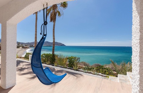 Isla Plana Villa | Villa 'Azohia De Las Palomas' with Sea View, Wi-Fi and Air Conditioning