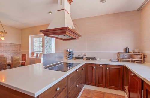 Santa Brigida Apartment | 'Villa bandama golf Valleseco-09' with sea views, Wi-Fi and air conditioning
