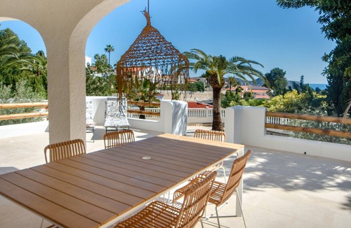 Pinar del Advocat Villa | Villa 'Casa Mar Y' with Sea View, Wi-Fi and Air Conditioning