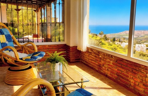 Arenas Villa | Villa Clara Spacious Villa, 10 min Beach, Private Heated Pool, Spectacular Views